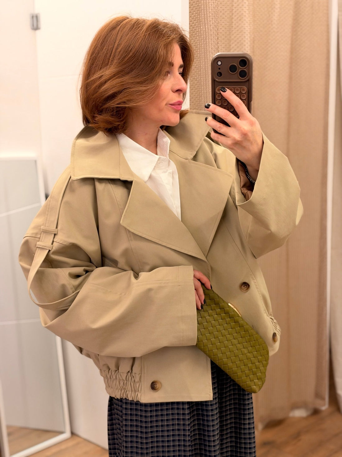 Veste Mason beige - Léone