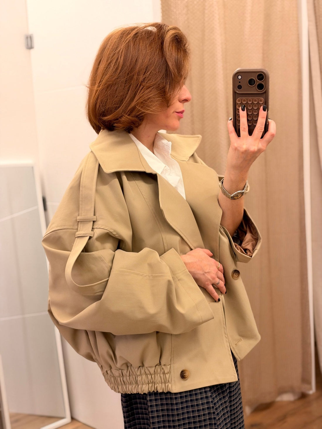 Veste Mason beige - Léone