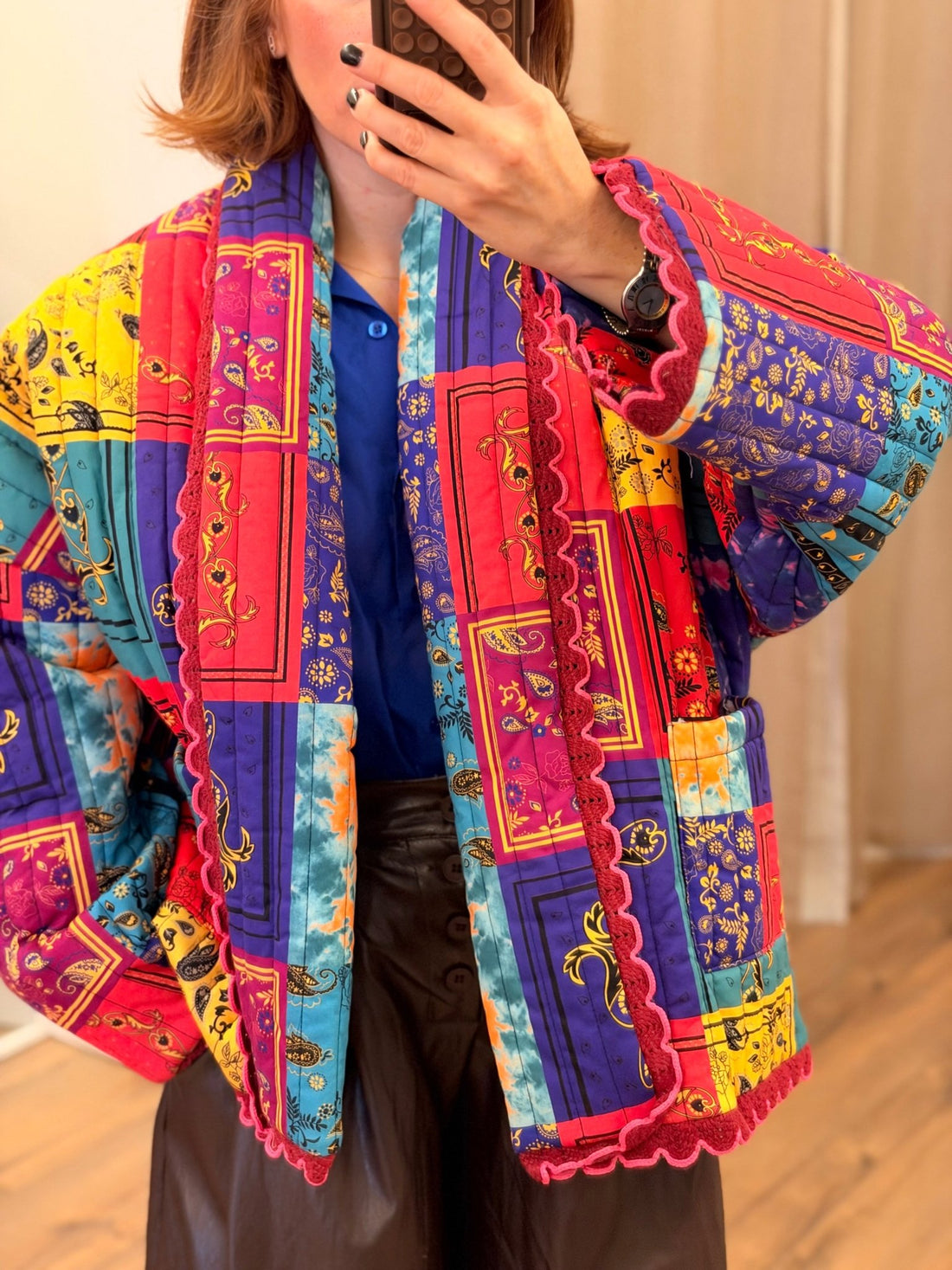 Veste matelassée épaisse multi - Léone