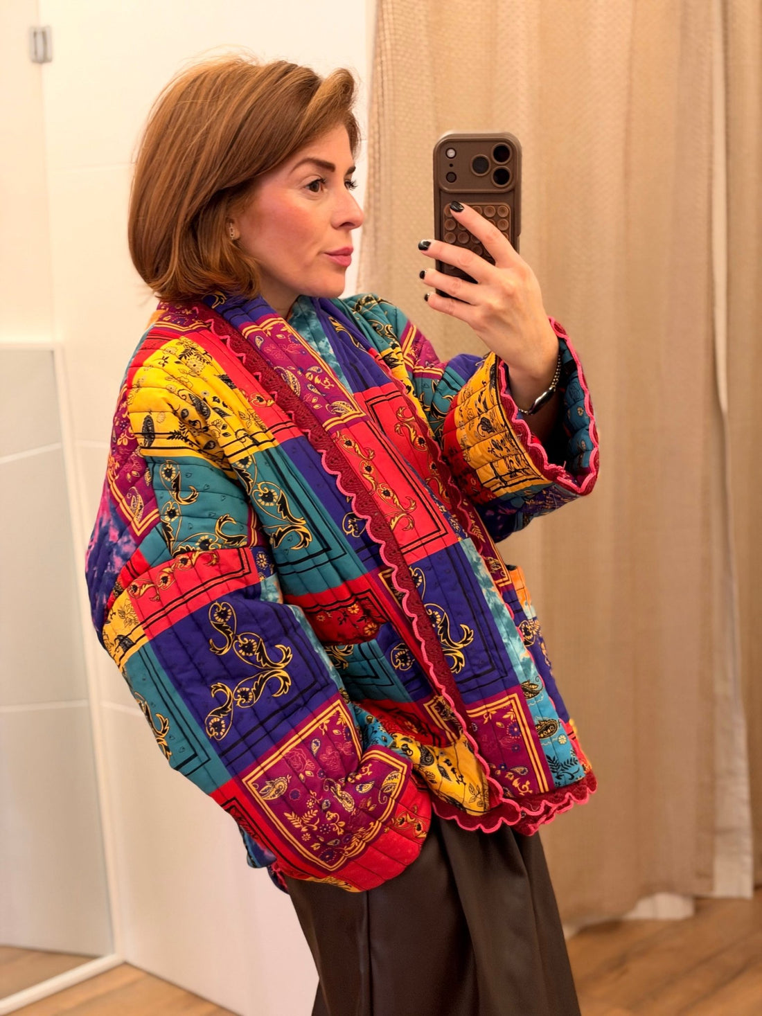 Veste matelassée épaisse multi - Léone