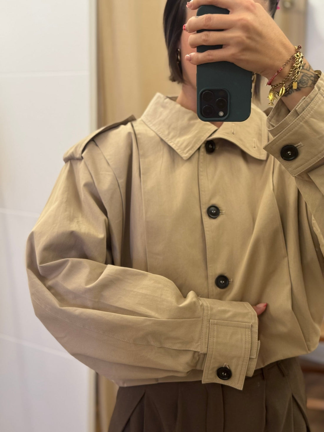 Veste Meva beige - Léone
