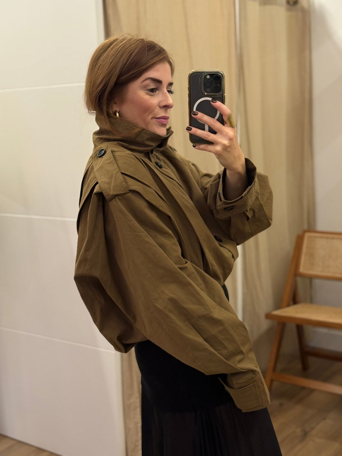Veste Meva kaki - Léone