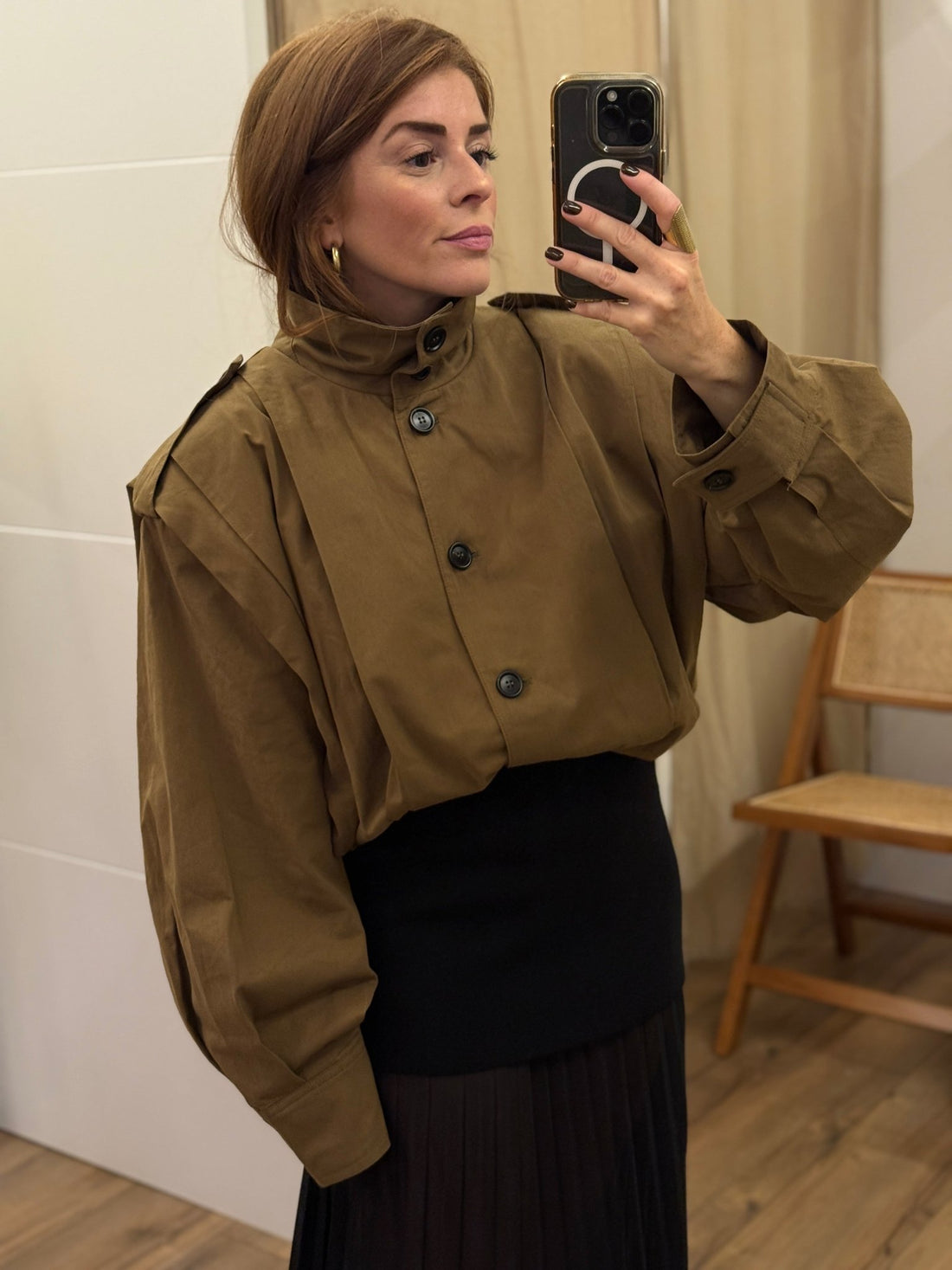 Veste Meva kaki - Léone