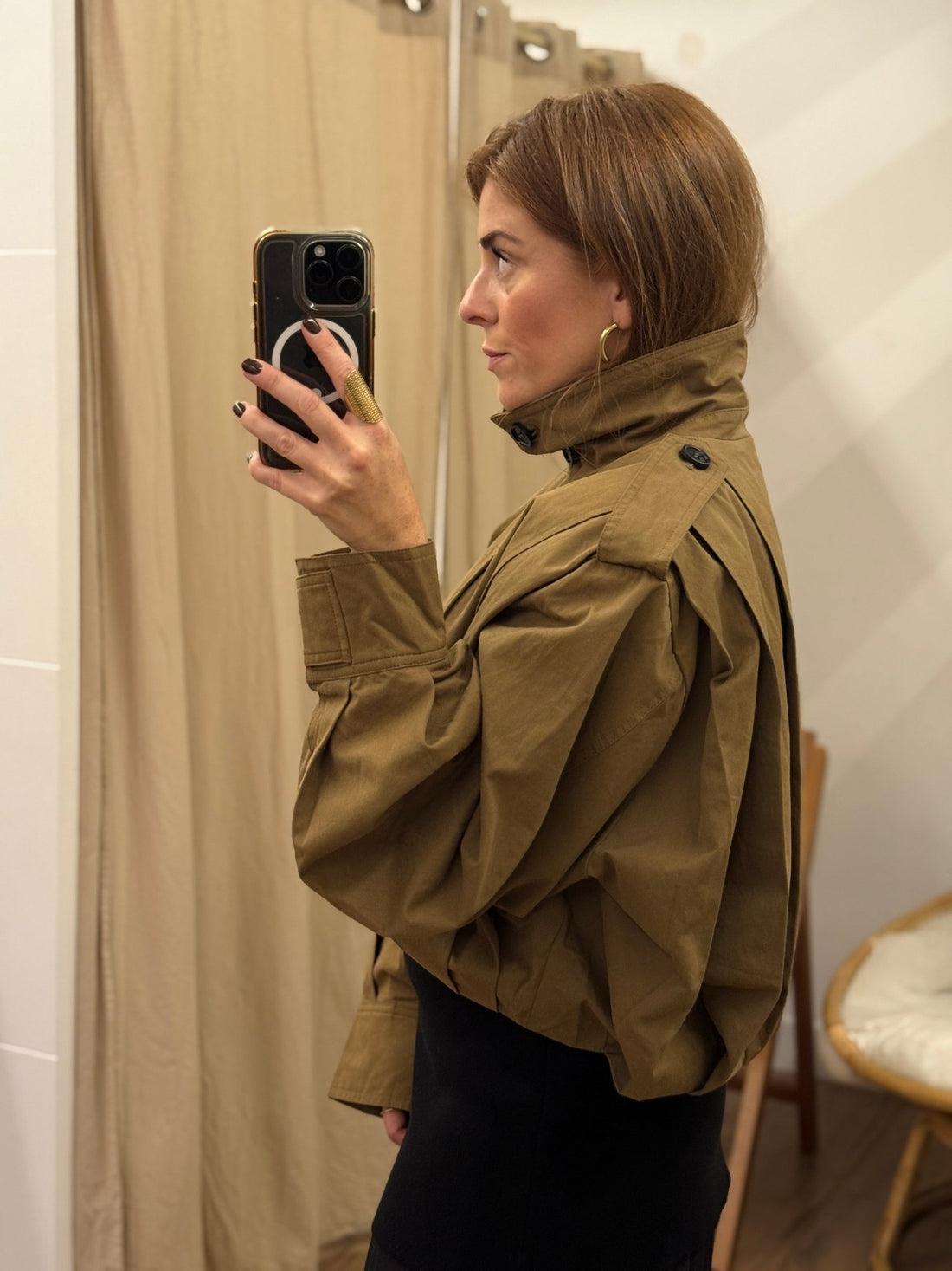 Veste Meva kaki - Léone