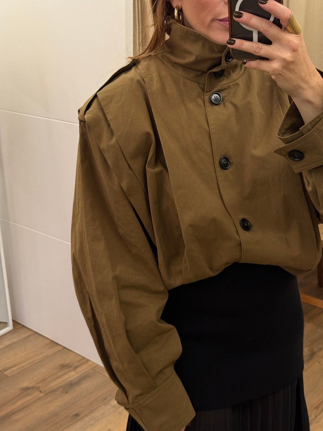 Veste Meva kaki - Léone