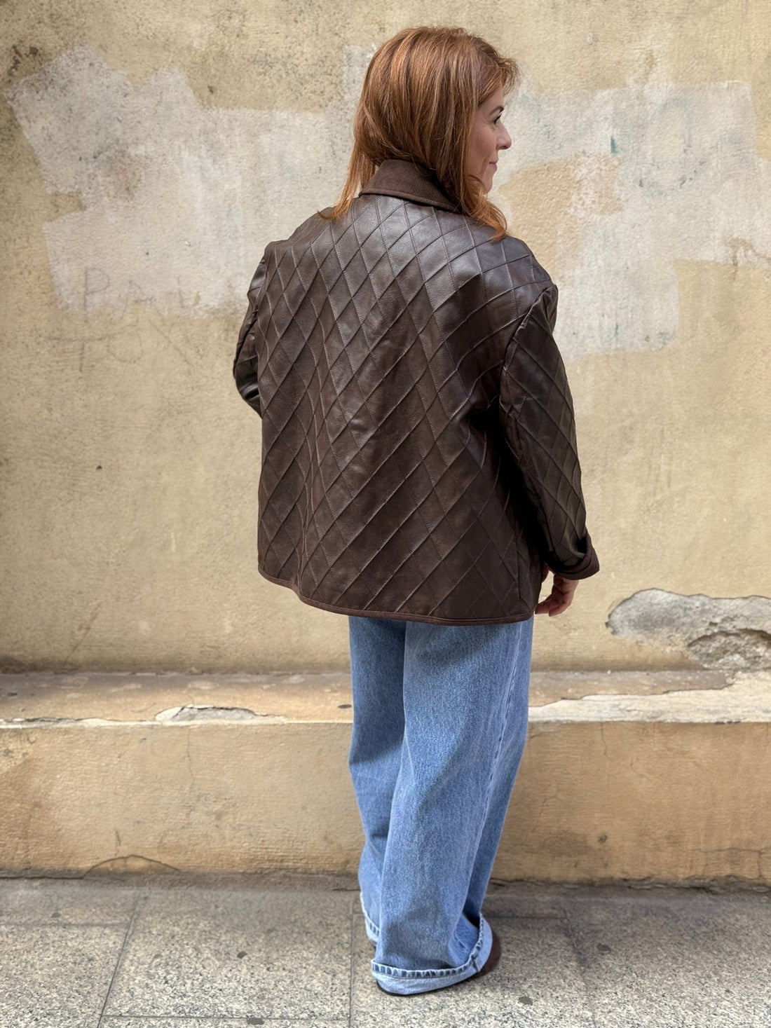 Veste Nava marron - Léone
