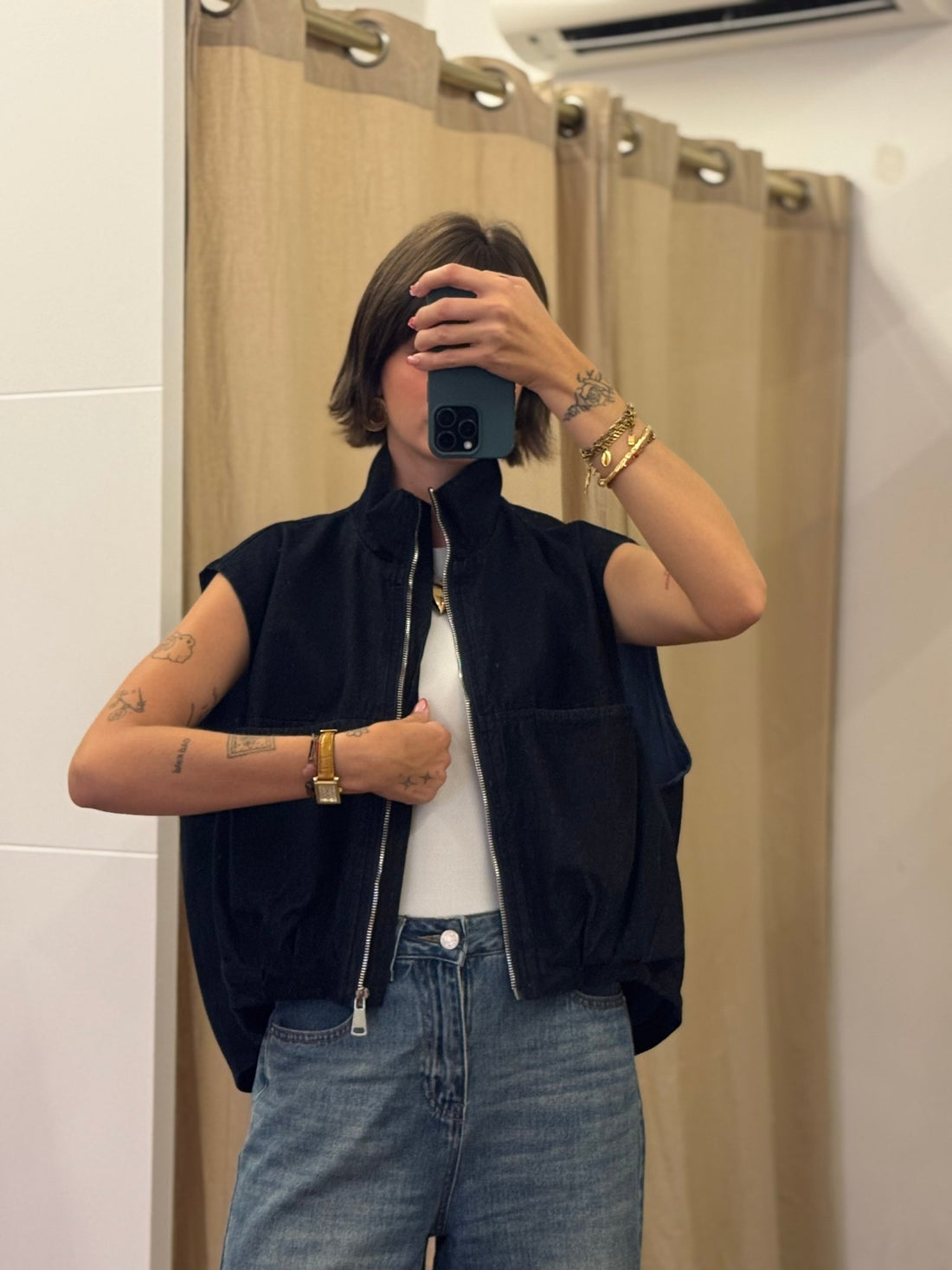 Veste Nikita bleu brut - Léone