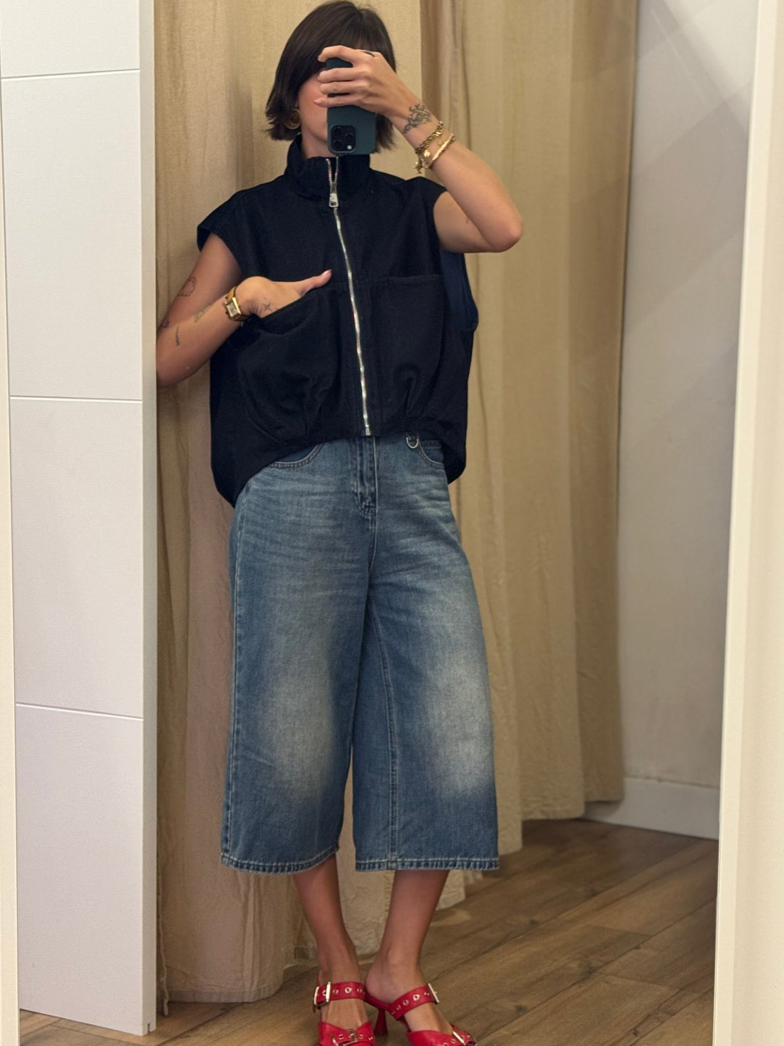 Veste Nikita bleu brut - Léone