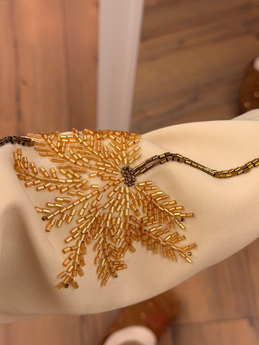 Veste palmiers perles - Léone