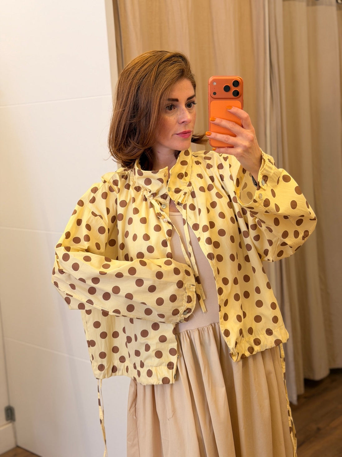 Veste Paola jaune - Léone