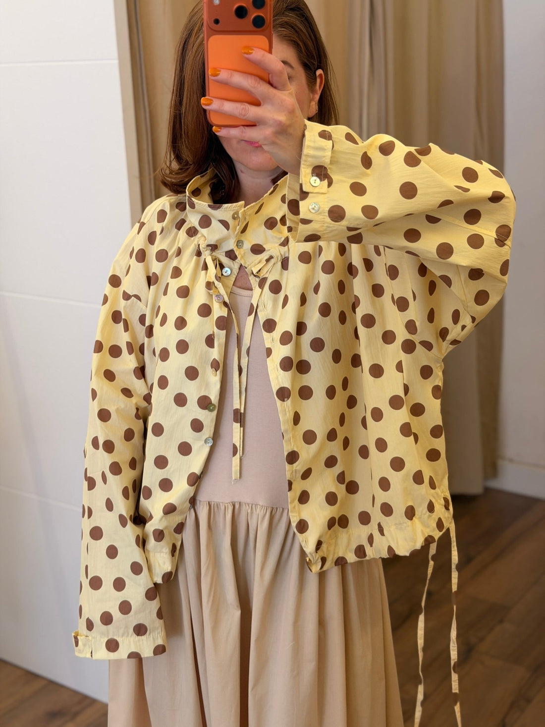Veste Paola jaune - Léone