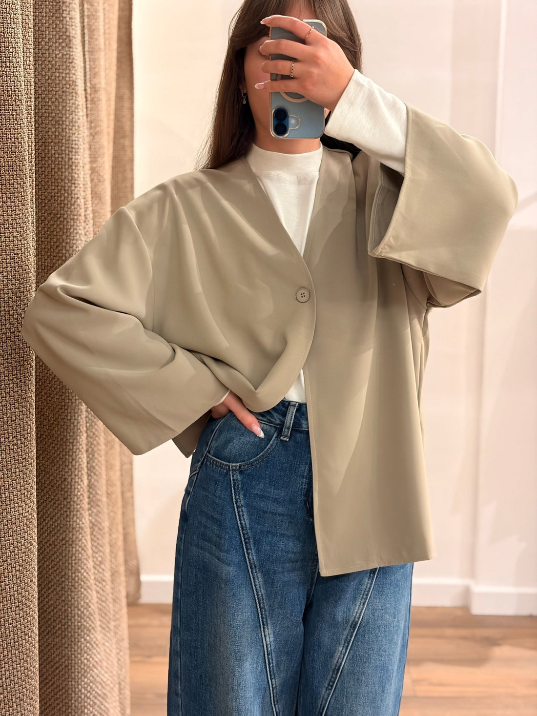 Veste Samara beige - Léone