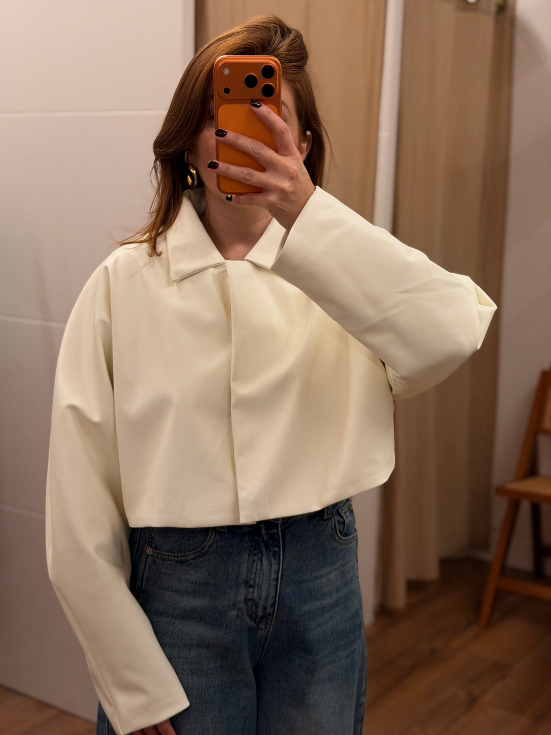 Veste Sara écrue - Léone