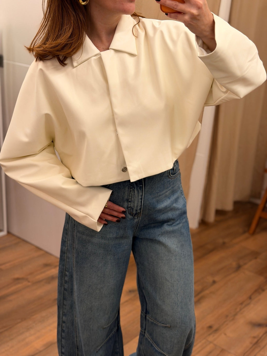 Veste Sara écrue - Léone