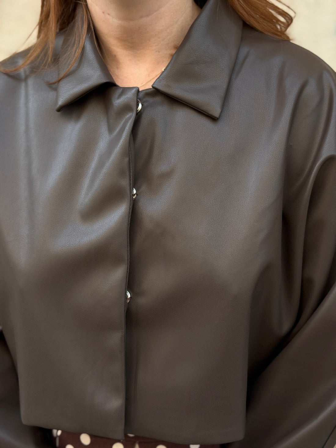 Veste Sara marron - Léone