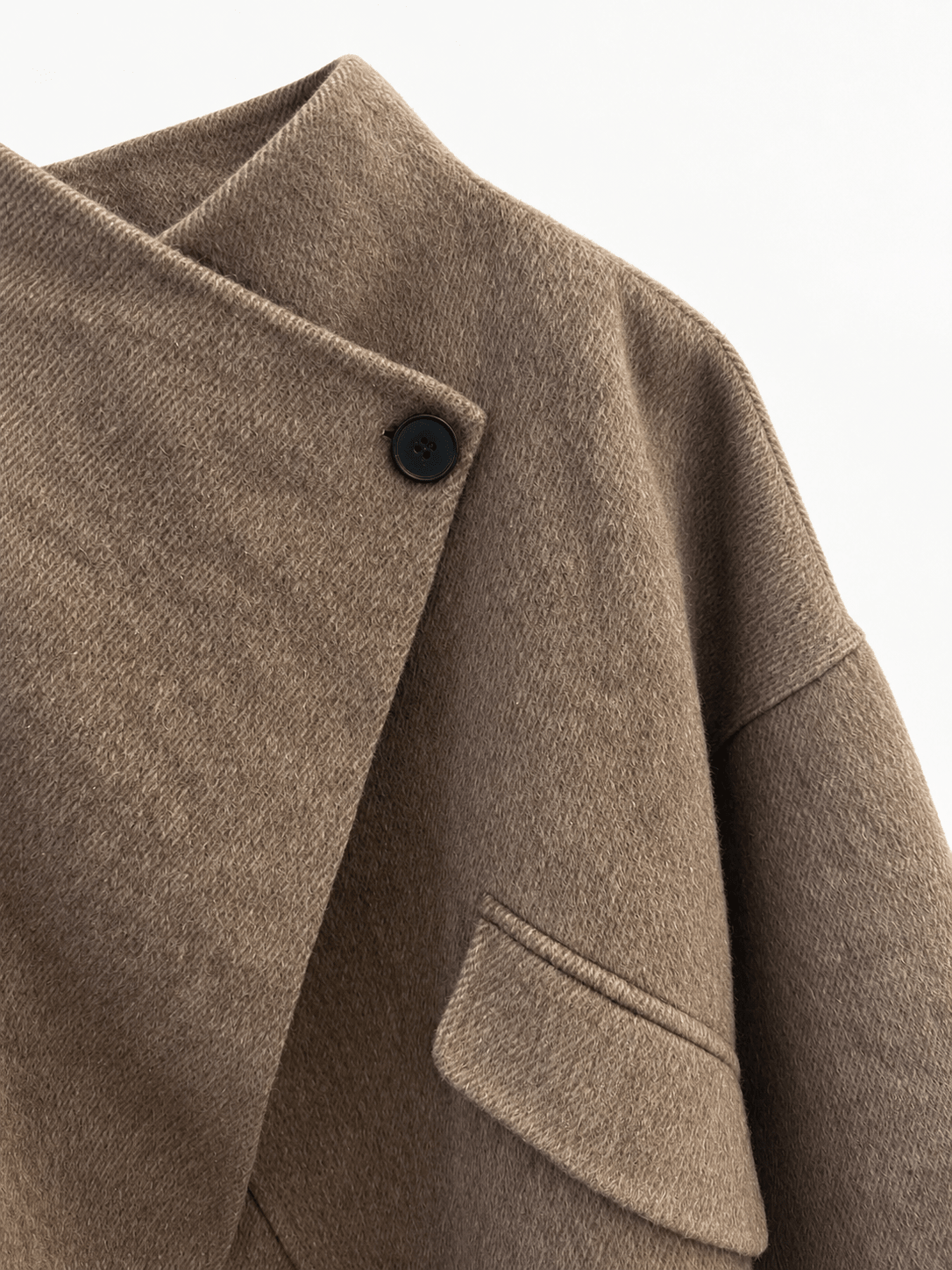 Veste style laine camel - Léone
