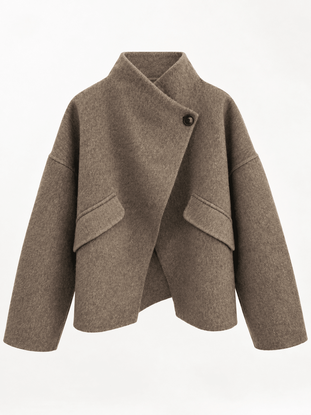 Veste style laine camel - Léone