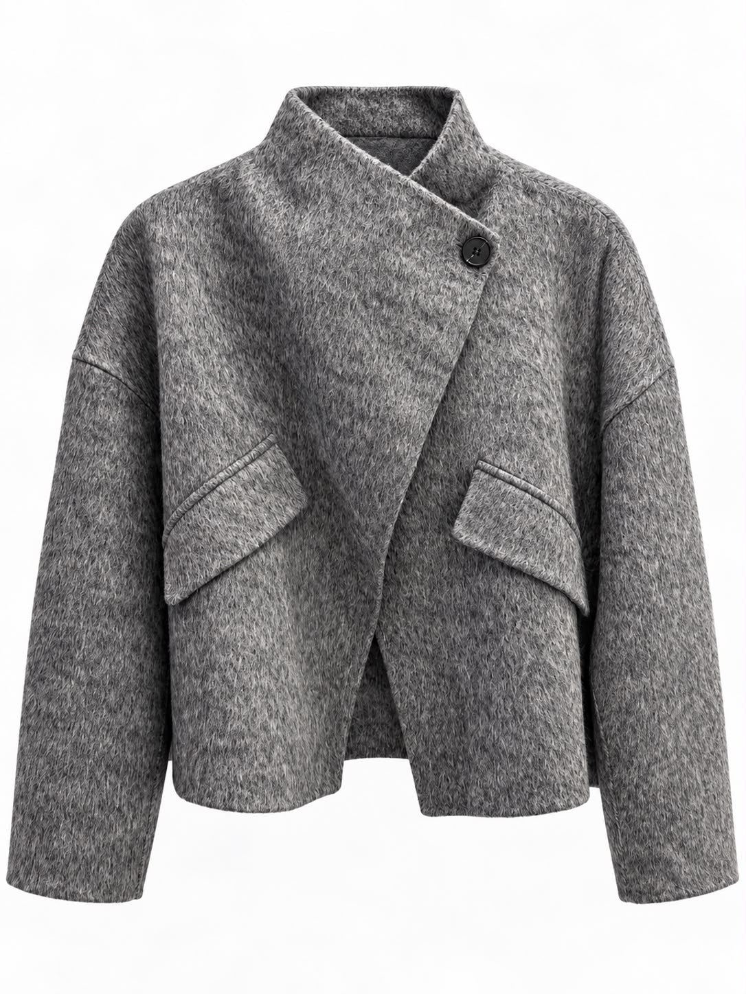 Veste style laine gris - Léone