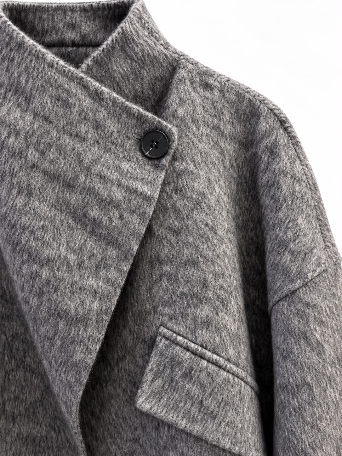 Veste style laine gris - Léone